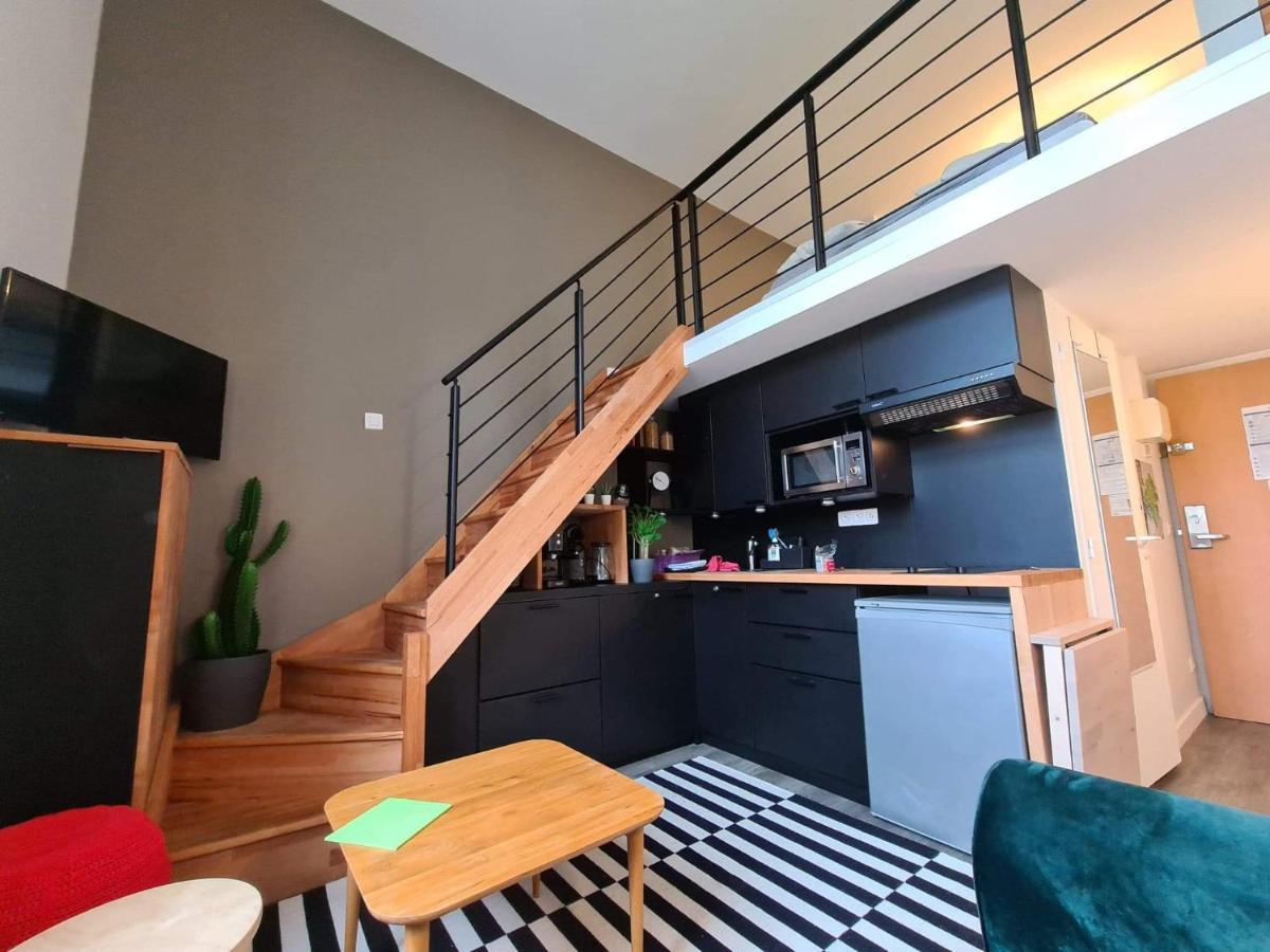 Studio Duplex Dans Residence De Standing Avec Piscine, Vue Sur Mer Le Croisic Exterior foto