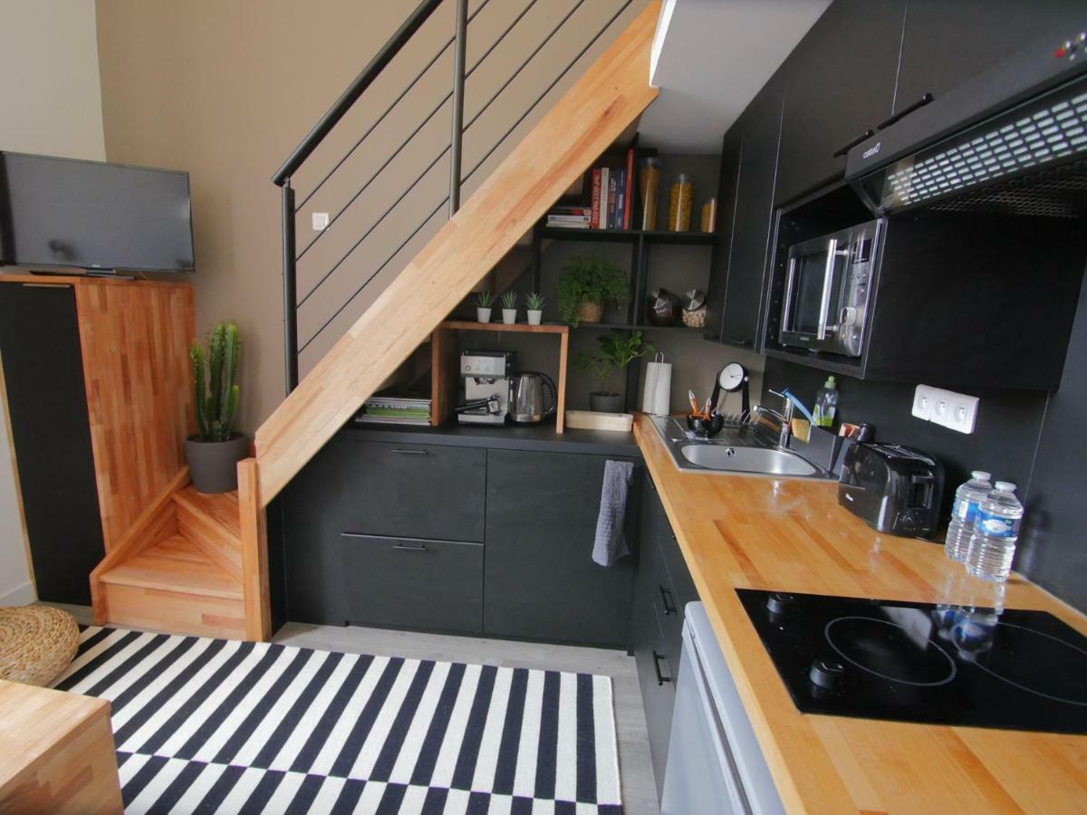 Studio Duplex Dans Residence De Standing Avec Piscine, Vue Sur Mer Le Croisic Exterior foto